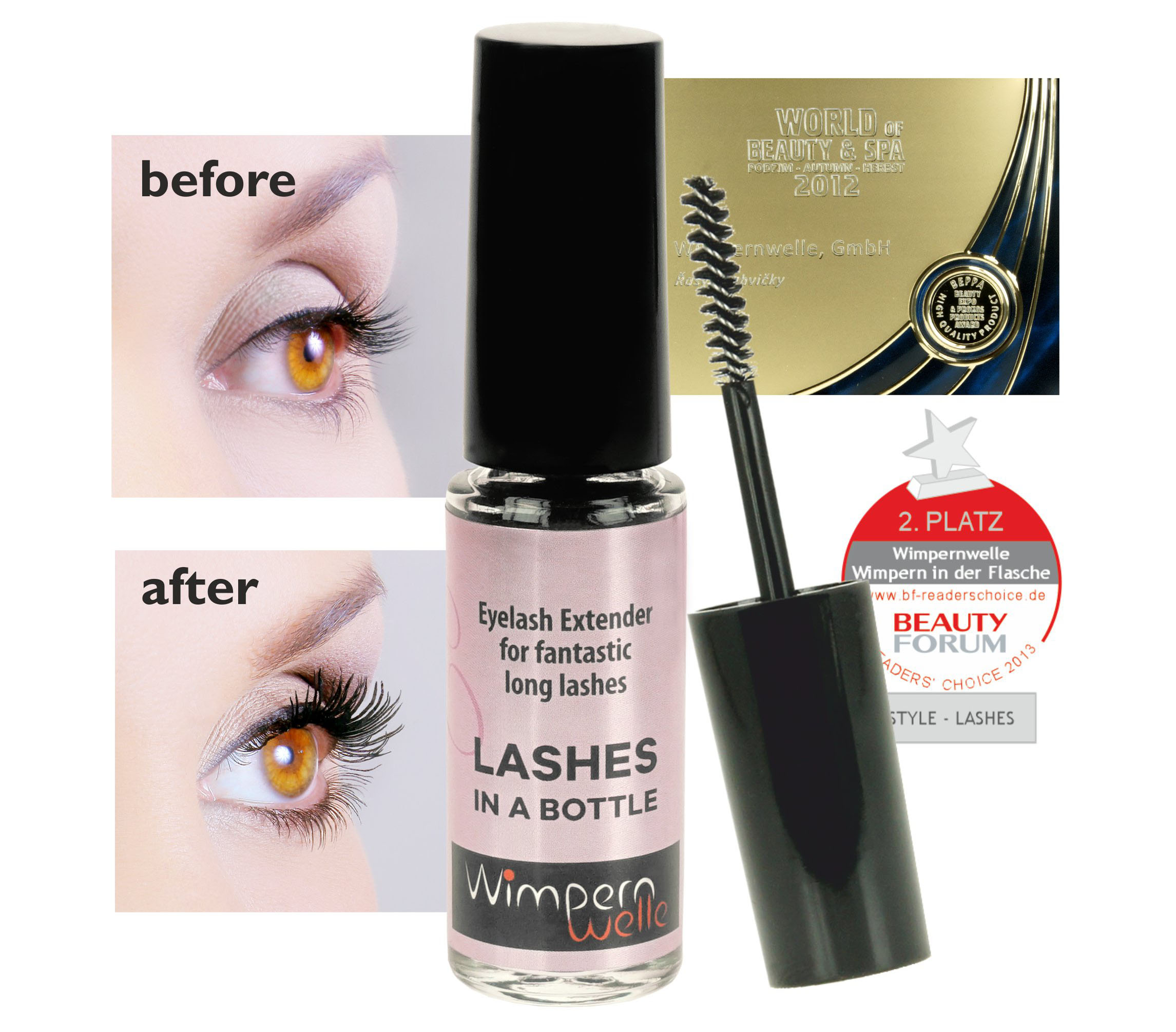 Product category: Lashes in a bottle